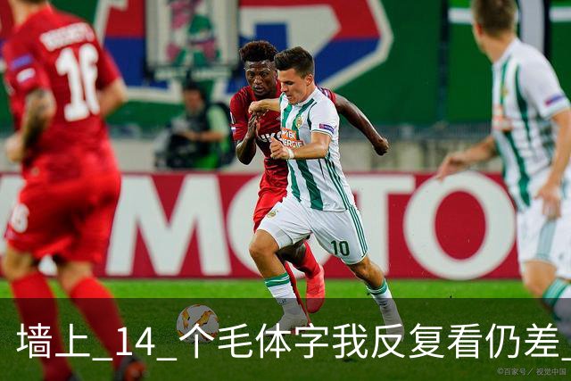 墙上 14 个毛体字我反复看仍差 3 个，能一个不差补齐的，才是真识货。字越写越大时，气势和字形究竟哪个更要紧？