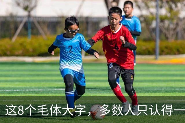 这8个毛体大字，多数人只认得一半；若全能读准，眼力可真不一般。