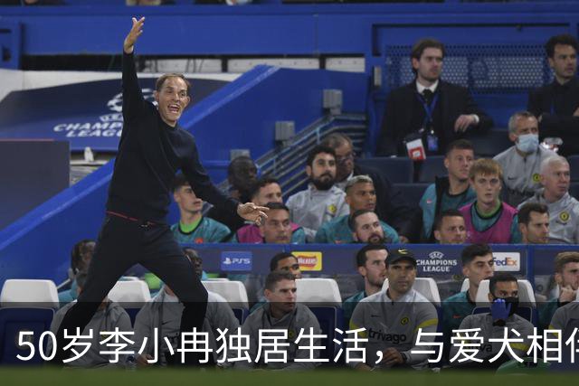 50岁李小冉独居生活，与爱犬相伴自在度日